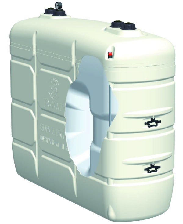 Réservoir RIKUTEC double paroi Eurolentz Confort blanc (PE) – Image 7