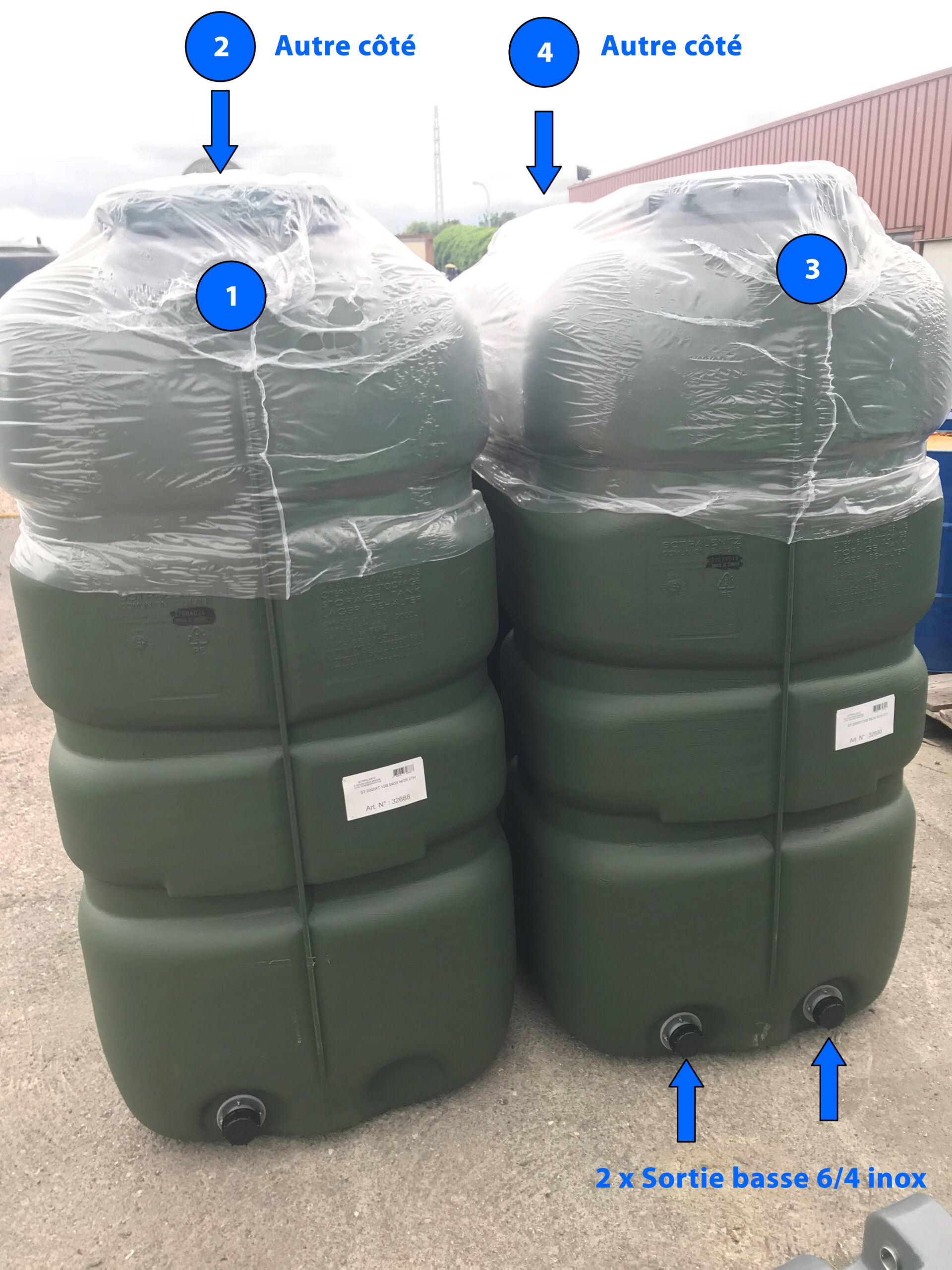 Stockage Standard Vert RIKUTEC (PE) – Image 7