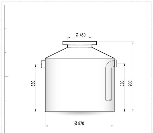 Séparateur de graisses à enfouir (PE) – Image 4